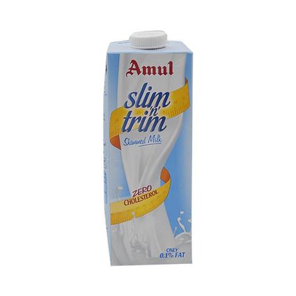 Amul Slim And Trim Uht Milk 1L Tetra Pack