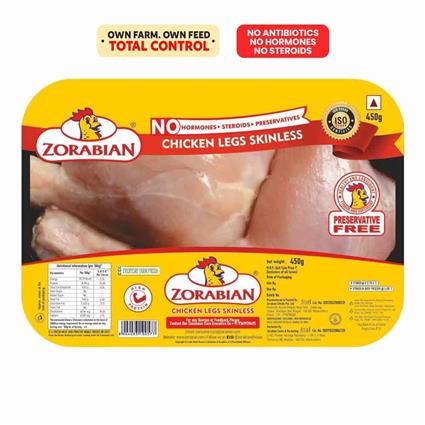 Zorabian Chicken Legs Skinless 450G