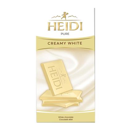 Heidi Pure Creamy White Chocolate, 80G
