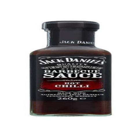 JACK DANIELS BBQ SAUCE HOT CHILLI260G