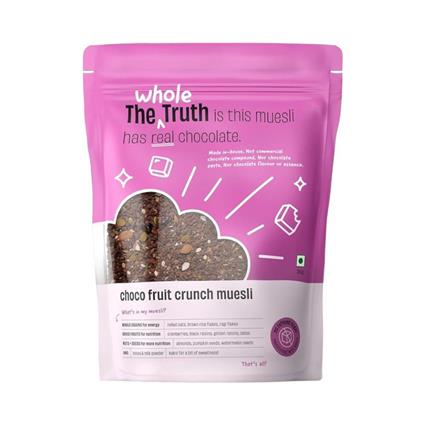 The Whole Truth Choco Fruit Cruch  Muesli 350G Packet