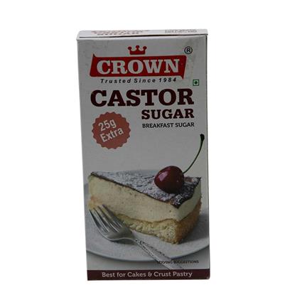 Crown Castor Sugar 225G Carton