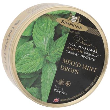 Simpkins Mixed Mint Drops Candies 200G