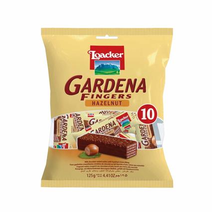 Loacker Gardena Fingers Hazelnut 125G