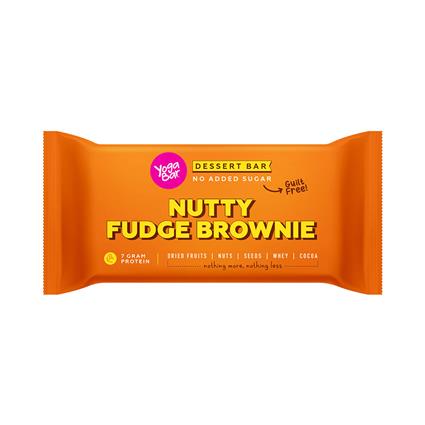 Yoga Bar Nutty Fudge Brownie Dessert Bar 40G Pouch