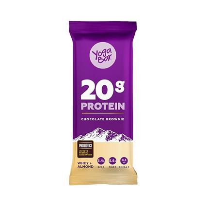 Yogabar Chocolate Brownie Protein Bar 70G Pouch