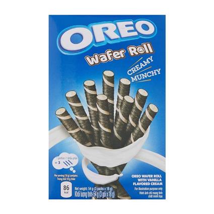 Oreo Chocolate Wafer Roll 54G Box