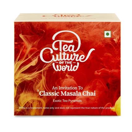 Tea Culture Of The World Masala Chai 40G Box (20 Tea Bags)