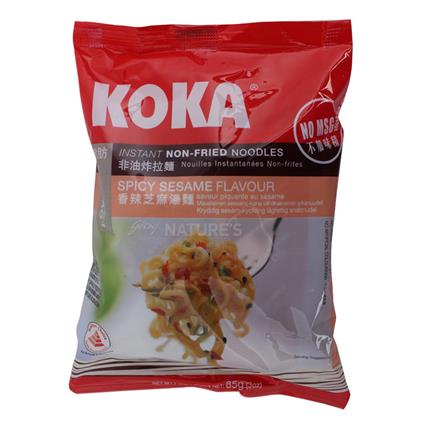 Koka Spicy Sesame Chicken Instant Noodles, 85G Pack