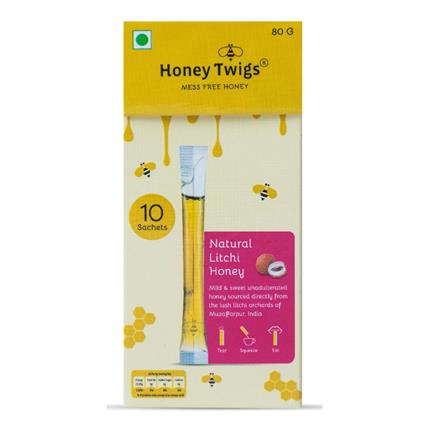 Honey Twigs Litchi Honey 80G Box