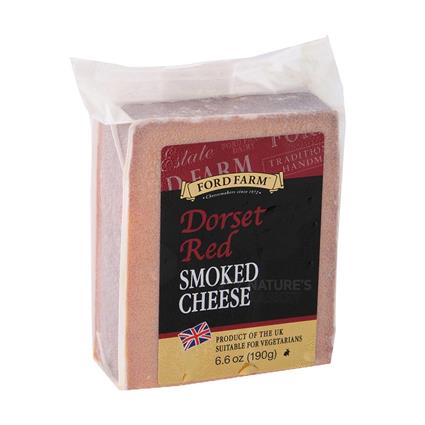 Ford Farm Cheesemakers Dorset Red Smoked Cheddar Cheese, 190G Pack