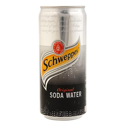 Schweppes Soda Water Can, 300Ml Can