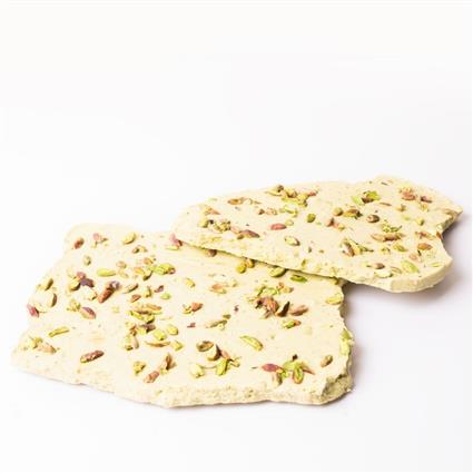 Ray No Sugar Handcrafted Chocolate Belgium White Pistachio