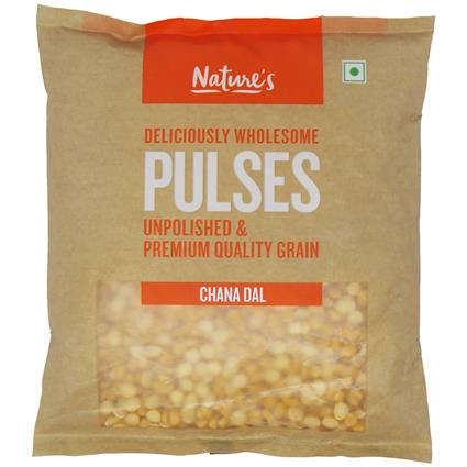 Natures Chana Dal, 500G Pouch