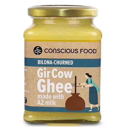 Conscious Food Gir Cow Ghee 500Ml Jar