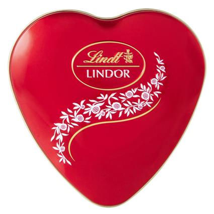 Lindt Lindor Chocolate Truffle Milk Heart 62.5G