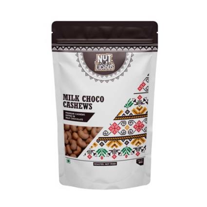 Nut-O-Licious Milk Choco Cashews 80G