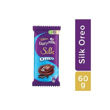 Cadbury Dairy Milk Silk Oreo Chocolate 60G Pouch