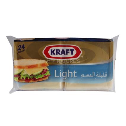 Cheese Slices Light  -  24 Slices - Kraft