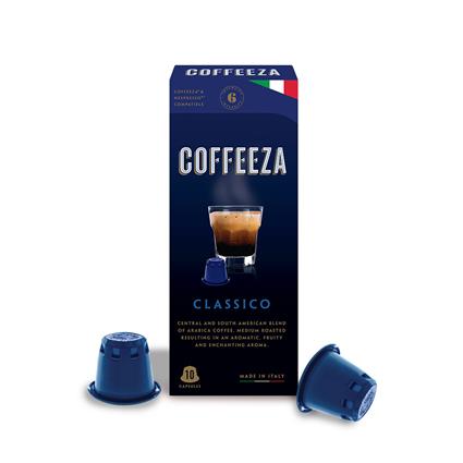 COFFEEZA CLASSICO COFFEE CAPSULES 55GM