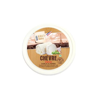 Rro Dairy Chevre Goat Cheese Garlic Herbs, 100G Box