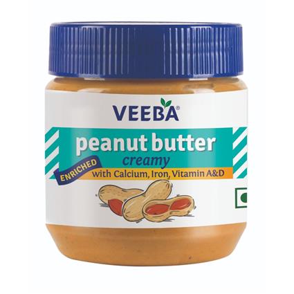 Veeba Creamy Peanut Butter Spread, 340G Jar