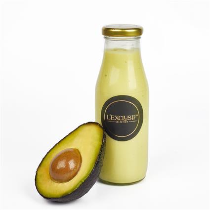 Avocado Smoothie with Wheatgrass & Organic Honey 250ml