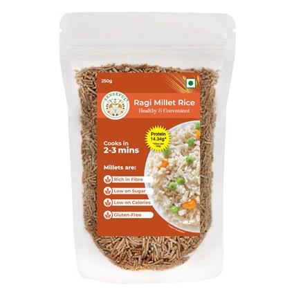 SENSEFUL Ragi Millet Rice - 250 Gm