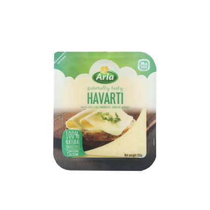 Arla Havarti Slice Cheese, 150G Pouch