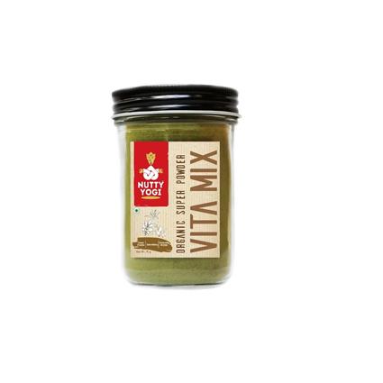 Nutty Yogi Organic Super Powder - Vita Mix, 70G Jar