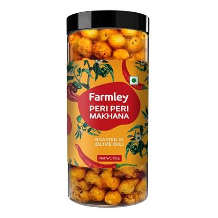 Farmley Peri Peri Roasted & Flavored Makhana Jar 180G Jar