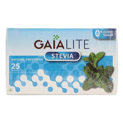 Lite Stevia Sweetener  -  25 Sachets - Gaia