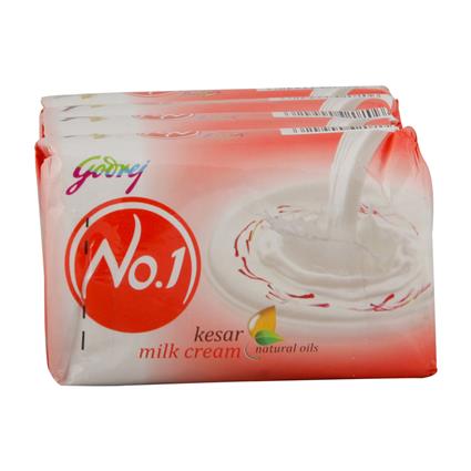 No 1 Soap Kesar B3G1 4X100G - 