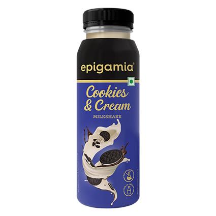 Epigamia Milkshake Cookies And Cream 180Ml