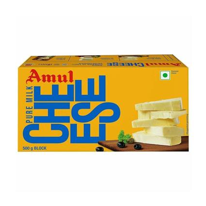 Amul Cheese Block 500G Pkt
