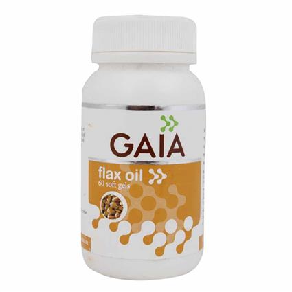 Gaia Flax Oil 60 soft gels