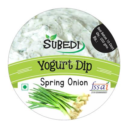 Spring Onion Yogurt Dip - Subedi