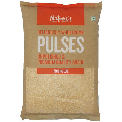 Natures Dhuli Moong Dal, 1Kg Pouch