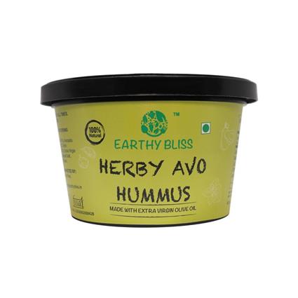 Earthy Bliss Hummus - Herby Avocado 160 G