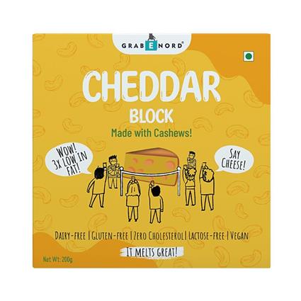 Grabenord Vegan Cheddar Block 200G