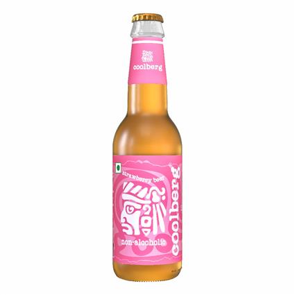Coolberg Strawberry Non-Alcoholic Beer 330Ml Bottle