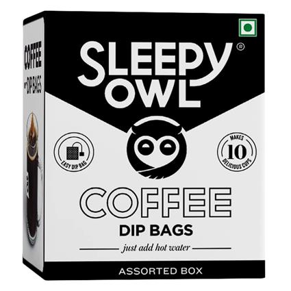 Sleepy Owl Coffee Bags Hot Brew Drip Assorted 100G