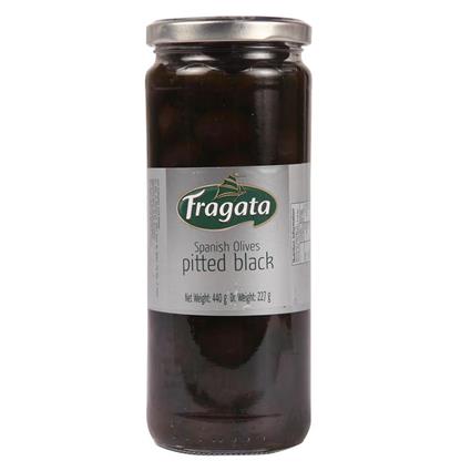 Fragata Pitted Green Olives 450G Bottle