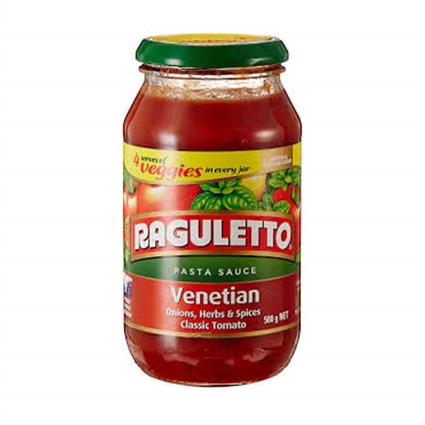 &Nbsp;Raguletto&Nbsp;Venetian&Nbsp;Pasta Sauce 500G