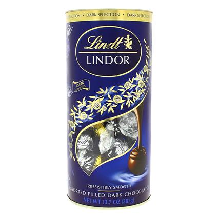 Lindt Lindor Dark Chocolates Assorted Filled 387G