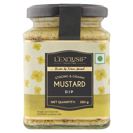 Lexclusif Whole Grain Mustard Sauce 250G Jar