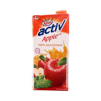 Dabur Real Active Apple Juice1l Tetra Pack