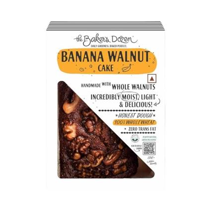 The Bakers Dozen Banana Walnut Cake 135G Box