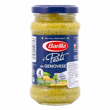 Barilla Pesto Genovese Pasta Sauce 190G Bottle