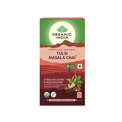 Organic India Tulsi Masala Chai (25 Tea Bags)
